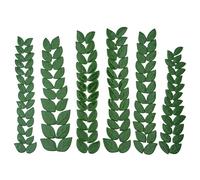 New Ceramic Leaf Mosaic Tiles, Mixed Sizes, 1.1 lbs, Beautiful Colors, Perfect for DIY Crafts, Indoor & Outdoor Decor, Garden Art & Mosaic Projects (Green)