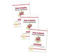 New CGP Year 6 Maths Workbooks - 3-Book Bundle (extra practice for the White Rose scheme)