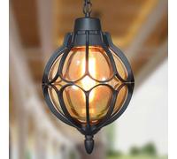 New Chandelier Commerical Vintage Glass Pendant Unique and eye-catching Classic Style Hotel Lobby For Farmhouse Outdoor Hanging Lamp Globe Glass Adjustable Height Hanging Unique an