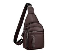 New Chest Bag Large Capacity Backpack Casual Messenger Bag Crossbody Bag Versatile Bag Clear Shoulder Bag (BW1, One Size)