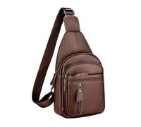 New Chest Bag Large Capacity Backpack Casual Messenger Bag Crossbody Bag Versatile Bag Clear Shoulder Bag (BW2, One Size)