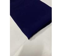 New Chiffon Sheer Fabric Plain Crepe Polyester Woven Dress Wedding Arch Material 44''-112cm (Navy Blue, 2 Meter)