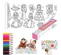 New Children's Ding Roll, 120 * 11.8 Inch Coloring Paper Roll for Kids, DIY Ding Color Filling Paper l Coloring er Set, Early Eonal for Toddler