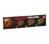 New Chilli Choc Challenge 96g Includes Extreme,Fiery,Spicy And Mild Challenge your friends and family Great As a Gift For Chilli Lovers - A6