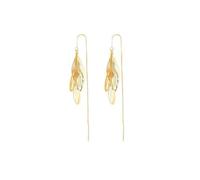 New Chinese style super fairy bright wing tassel ear line to modify the long earrings personalized versatile fashion