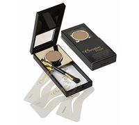 New Christian Faye Eyebrows Brown Stwncils, Powder and Brush Set