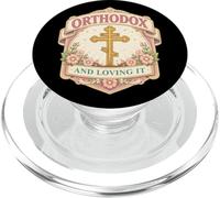 New Christian Orthodox And Loving It Convert Womens Girl PopSockets PopGrip for MagSafe