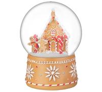 New Christmas Gingerbread House Man Candy Cane Decoration Snow Globe Any Space X-Mas Decor Gift - A93