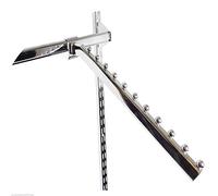 New Chrome 11 Ball Angle Slopping ARM for Oval BAR for Retail Display Size 38 cm (1)