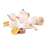 New Classic Toys - Coffee/Tea Tray - Set with Cutting Cake