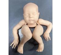 New Clearance Ready To Ship 20inch Reborn Doll Kit Laura Unfinished DIY Doll Parts with cloth Body Fresh Color