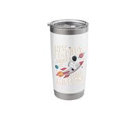 New Co-Pilot Astronomy Astrology STEM Outer Space Stainless Steel Insulated Tumbler
