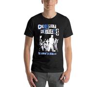 New Cockney Rejects - Music T-Shirt Plus Size Tops Custom t Shirts Design Your own Custom t Shirts Heavy Weight t Shirts for Men Size M Black