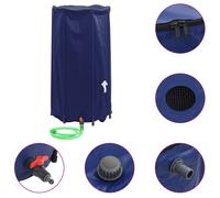 New Collapsible Rain Water Tank Storage with Garden Hose750/500/250LSelectable