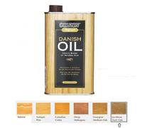 Colron Refined Jacobean Dark Oak Satin Not Antibacterial Danish Furniture Wood Oil, 500Ml