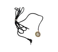 New Company Guitar Hero Replacement Yellow Piezo Disc with 6 Ft 3.5mm Mono Cable for Drumset Pedal | Bass Drum Repair | Compatible with Xbox 360, PS3, Wii