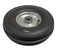 New Complete Tractor Tedder Tire 3008-2013 Replacement For Universal Products GTS3RIB Tri-Ribbed Tire, 3.50" X 6", 4 ply, 1" bore (25mm), Hub length 2.28"