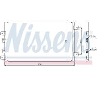 NISSENS 94552 Air conditioning condenser