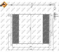 NRF 35589 Air conditioning condenser