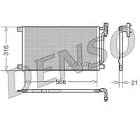 DENSO DCN05003 Condenser, air conditioning for BMW