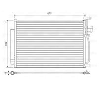 New Condenser, air conditioning for CHEVROLET HOLDEN OPEL VAUXHALL:CAPTIVA