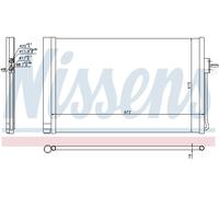 Nissens Aircon Condenser 940364 for eg. CHEVROLET VOLT (2011) 1.4 EV150 RANGE EX