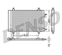 CONDENSER AIR CONDITIONING DCN07019 FOR PEUGEOT PARTNER/Box/Body/MPV/TEPEE 1.4L