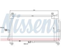 NISSENS 94411 Air conditioning condenser