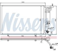 New Condenser, air conditioning for FORD:B-MAX,B-MAX Van,FIESTA VI 1756414
