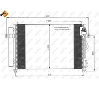 NRF 35630 Air conditioning condenser