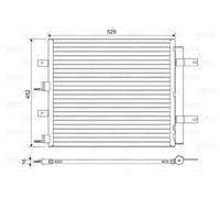 New Condenser, air conditioning for JAGUAR:XF I,S-TYPE II,XF I Sedan XR828762