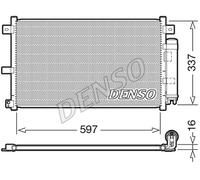 DENSO DCN44001 Air conditioning condenser