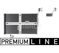 New Condenser, air conditioning for PORSCHE VW:CAYENNE,TOUAREG 7P0820411A