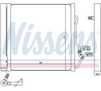 NISSENS 940192 Air conditioning condenser
