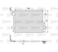CONDENSER AIR CONDITIONING 814091 FOR VW TIGUAN/TIGUAN/LIMITED/SUV CAWA 2.0L