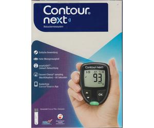 New: Contour Next Blood Glucose Meter mg/dl plus Test Strips - new+OVP from FH
