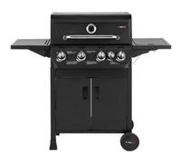 New - Cosmogrill Emberr 5 Gas Burner Bbq 4+1 Barbecue Grill, Propane Gas Regulator Hose Side-Burner