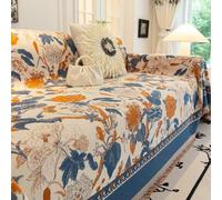 New Couch Covers blanket plant print Sofa Cove-Soft suitable all seasons