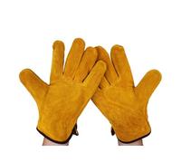 New Cow Leather Welder Gloves Anti-Heat Fireproof Work Safety For Welding Carrying Builder Hands Protection