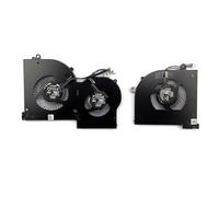 New CPU+GPU Cooling Fan Replacement for MSI GS65 Stealth, P65 Creator (9SG 9SD 9SE 9SF, 8SF 8SE 8SD), WS65 (9TJ 9TK 9TL 9TM), P/N: MS-16Q4 MS-16Q5, BS5005HS-U3I U3J (Check The Second Picture)