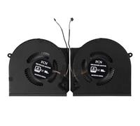 New CPU+GPU Cooling Fan Replacement for Razer Blade 16 RZ09-0483 RZ09-0483TEH3 RZ09-0483UWJ4-R3W1 16 Inch Gaming Series (2023 2024) FQDA DFS5K22B05673K FQDB DFS5K22B15673J DC5V 0.5A