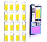 New Crushballs Dispenser with 1600 Menthol Capsules,Stronger Flavour,Menthol Cigarette Crush Balls, Aromatic Capsules for Cigarettes（Lemon）