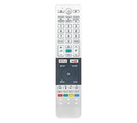 New CT-8522 Remote Control Replacement -VINABTY CT8522 Replace Remote Control fit for TOSHIBA LCD TV CT-8514 CT-8516 CT-8517 CT 8522 32L4750A 40L4750A 43L4750A 49L4750A L475*SERIES TV RemoteController