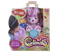 NEW Curlimals BIBI The Bunny Interactive Rabbit Plush Soft Toy For Kids Age 3+yr