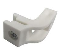 New Curtain Rail Brackets to Fit Swish Sologlyde Track White 10 Brackets