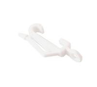 New Curtain Rail Gliders to Fit White/Silver Drape (1967) Track White 100 Gliders