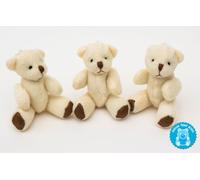 NEW Cute And Cuddly Little Teddy Bear X 3 - Gift Present Birthday Xmas