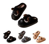 NEW Cute Dog Slippers for Women Fuzzy Soft Plush Closed Toe Memory Foam Animal Slippers House Slides for Indoor and Outdoor Comfort Gifts for Teen Girls Mom Ladies Winter