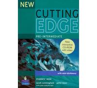 New Cutting Edge Pre-Intermediate Students (Book & CD ROM)