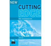 New Cutting Edge Pre-Intermediate Workbook with Key